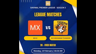 SIKHWAL PREMIER LEAGUE SEASON -3 || KLR -1 ( SENIOR GFC v/s SECUNDERABAD THUNDERS ) ||