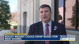 Rocky Mount could swap buses for ride shares