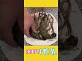 Thai Food - GIANT RIVER PRAWN FRY Seafood Thailand I Giant prawns and Seafood Sauce Recipe #Short