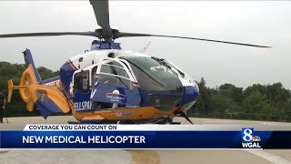 WellSpan Health unveils new medical helicopter