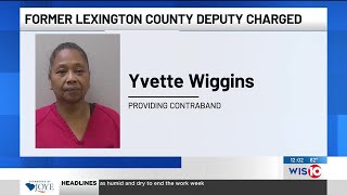 Former Lexington County detention deputy charged, accused of providing inmates with contraband