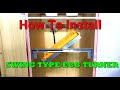 How To Install Swing type Egg turner lever type mechanism