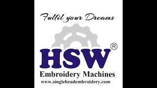 Use HSW Viscose Threads to Convert Photo Into Embroidery #hsw #embroiderydesign  #embroiderymachine