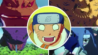 All Bosses Naruto Ultimate Ninja Storm (4K)