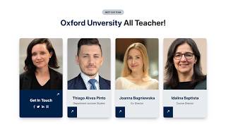 Oxford University Teacher HTML CSS Bootstrap | HTML CSS Bootstrap Oxford University@raselcoder