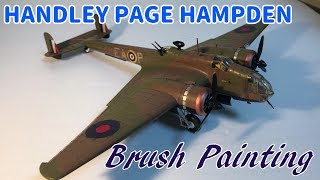 [Plastic Model] Handley Page Hampden (AIRFIX) [Brush Painting]