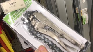 VERY HANDY locking chain clamp (harbor freight pittsburgh)