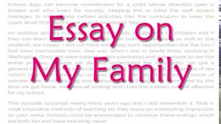 High School Essay Examples Essay Writing Topics For High School Students also How To Write An Essay Thesis My Family Essay Videos Tubetv Essays On Health Care