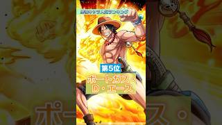 1位は誰⁉︎男性人気キャラランキング！ #ワンピース #onepiece