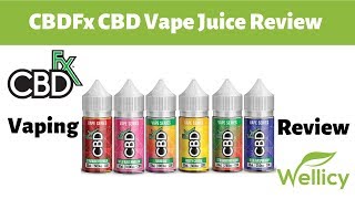 CBDFx CBD Vape Juice Review