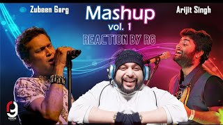 Zubeen Garg & Arijit Singh Mashup vol 1 | AssaMix Mashup | New HINDI Song 2023 | REACTION BY RG