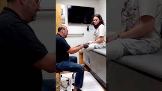Prosthetic Socket Casting for Bilateral BK Amputee| Claire