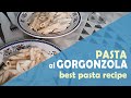 Pasta al Gorgonzola / Italian delicious pasta recipe / very simple and quick ☺🧡