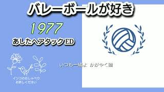 バレーボールが好き「あしたへアタック ED 」堀江美都子さま / 歌ってみました No.143 アカペラ Mitsuko Horie