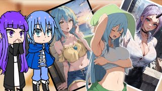 Sousou No Frieren React To Rimuru || That Time I Got Reincarnated As A Slime || Gacha React