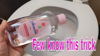 Alternative  uses of baby oil  that hardly anyone knew about💯