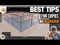The Fastest Way to Model in Blender? Modeling with COPIES AND ARRAYS!