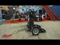 double motorcycle trailer fold up video