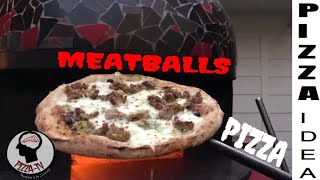 PIZZA OF THE WEEK :PIZZA MEATBALS