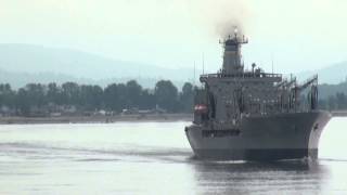 USNS John Ericsson (T-AO 194) With Horn