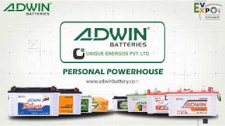 Adwin Battery at EV EXPO, New Delhi