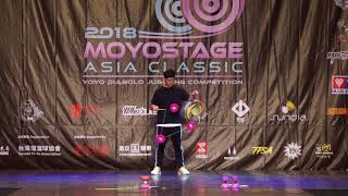 2018 MoyoStage ALLDiabolo Division Final 2nd 王子昀