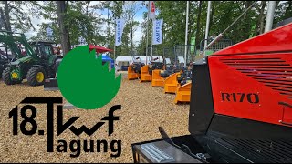 Impressionen Messestand 18. KWF-Tagung in Schwarzenborn / Hessen