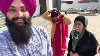 SOHRE PIND DA PHELA PHERA || ਸੋਹਰੇ ਪਿੰਡ ਦਾ ਪਹਿਲਾ ਫੇਰਾ ❤️|| सोहरे परिवार के घर पहिली बार