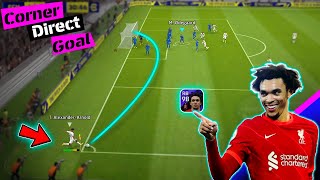 Corner Direct Goal (1/1000%) Happens - efootball 2023 Mobile