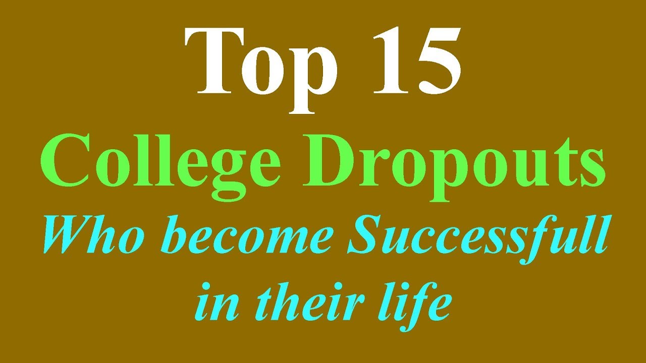 Top 15 Successful Indian College Dropouts | Som Tips - YouTube