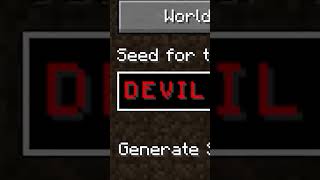 the devil seed #minecraftshorts #minecraftplayers #minecraftfans