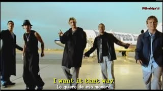 Backstreet Boys - I Want It That Way [Lyrics y Subtitulos en Español]