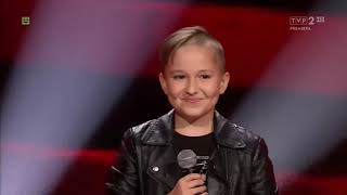 Sebastian Walento The Voice Kids,,Przesłuchania w ciemno\