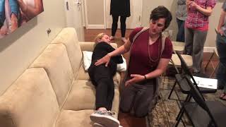 Side Lying Release with midwife Eve German, CPM, LM , MSM, utahbirthcenter.com