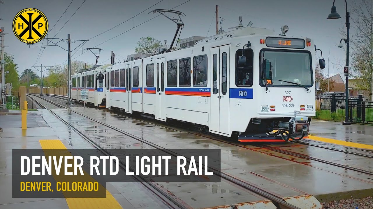 Denver RTD Light Rail System - YouTube