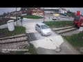 train smashes a car serbia april 2023