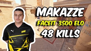 makazze 48 Kills 3500 elo (Anubis) FACEIT Nov 16, 2024 | CS2 POV