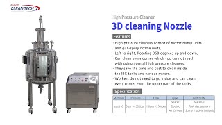 [Clean Tech Co.,Ltd.] 3D Cleaning Nozzle 제품 소개 영상 (ENG)