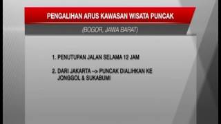 Info Grafis, Pengalihan arus dikawasan Puncak Bogor - iNews Petang 30/12