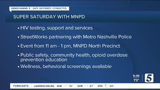 MNPD to host free HIV testing and other health screenings