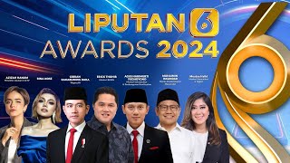 Wapres Gibran Rakabuming dan Sejumlah Menteri Serahkan Penghargaan Liputan 6 Awards 2024