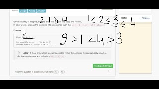 2.15 WAVE ARRAY(Arrays)-Interviewbit #arrays#programming