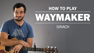 WayMaker (Sinach) | How To Play On Guitar