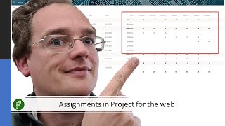 Assignments in Project for the web