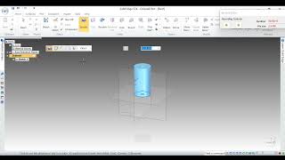 Propeller Base Plate -Computer Aided Design ( Solid Edge Software)