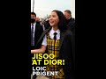 BLACKPINK’S JISOO COMES TO DIOR! #shorts