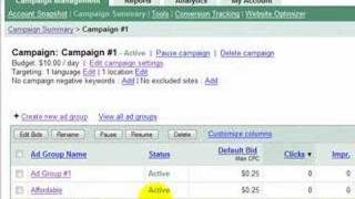 Building Your First Google Adwords Ad - Day 7