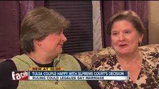 Tulsa couple anxiously awaits Supreme Court same-sex marriage decision