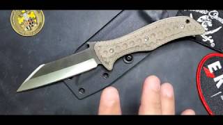 Emerson Knives Collection #14 - Seax Fixed Blade - Signature Series