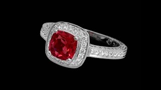 Beverley K Ruby Engagement Ring - 18PP1